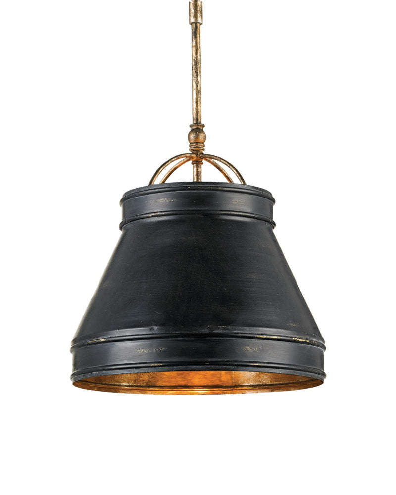 Lumley Black Pendant