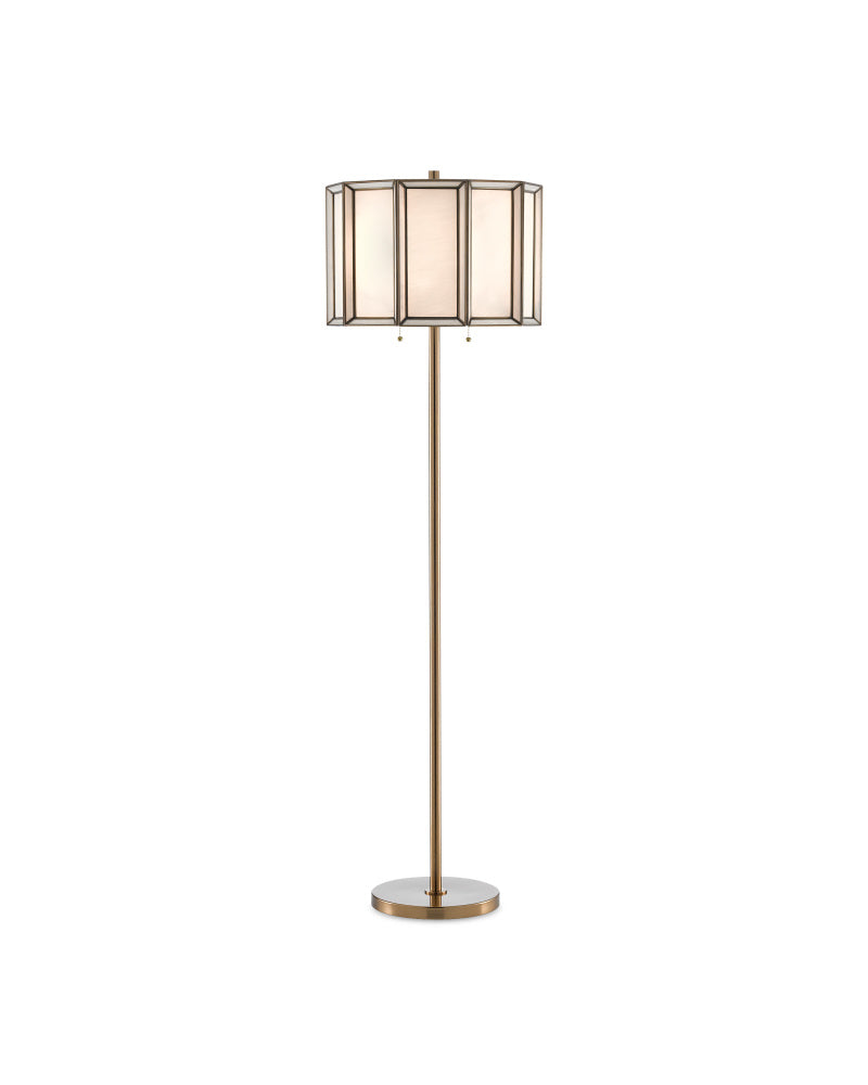 Daze Brass Floor Lamp