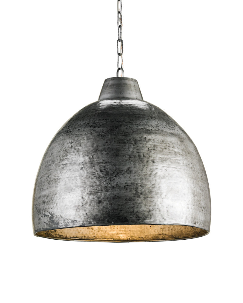 Earthshine Large Steel Pendant
