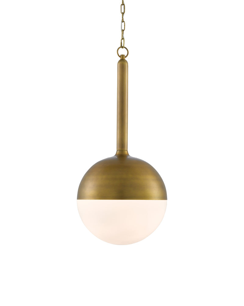 Moonward Brass Pendant