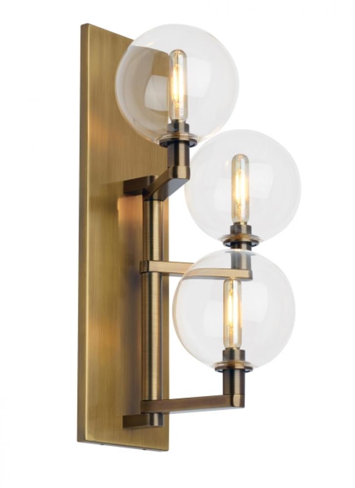 Sconces-Visual Comfort & Co. Modern Collection-700WSGMBTCR