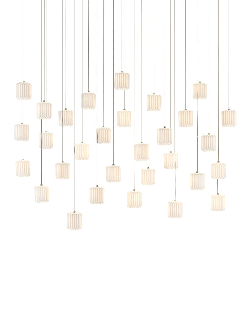 Dove 30-Light Linear Multi-Drop Pendant