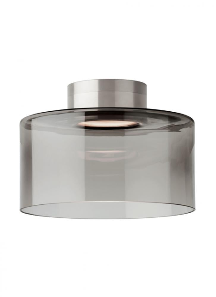 Flush Mounts-Visual Comfort & Co. Modern Collection-manette_fl_mount_ceiling_transp