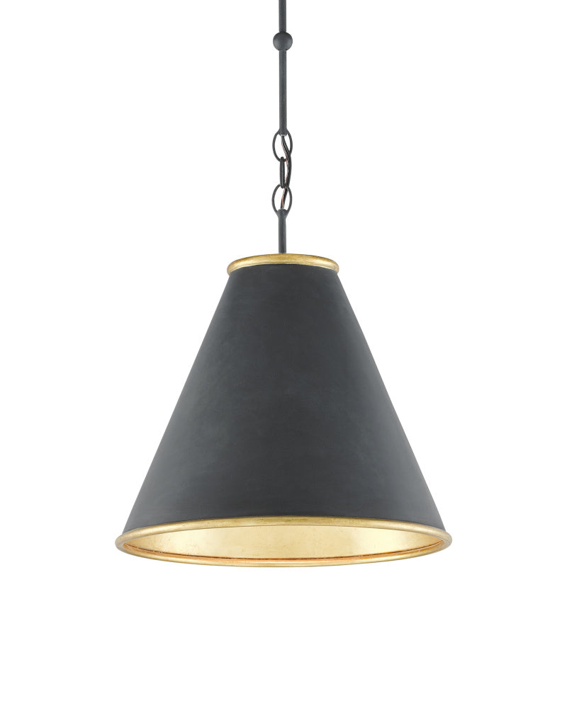 Pierrepont Small Black Pendant