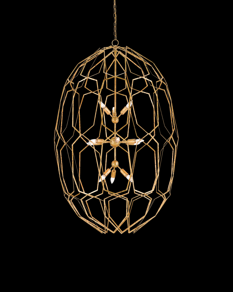 Albertine Gold Chandelier