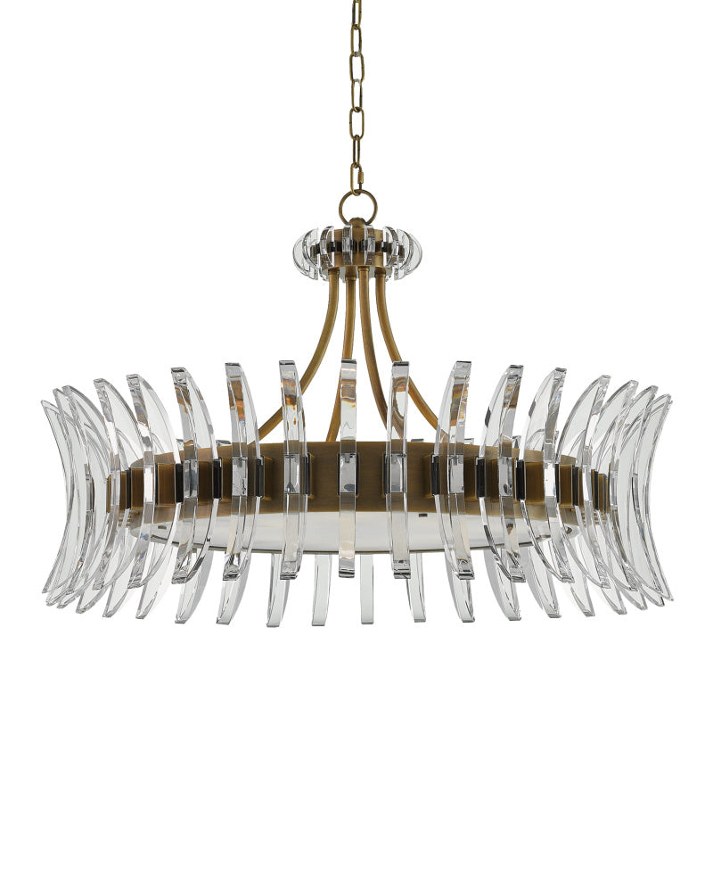 Coquette Brass Chandelier